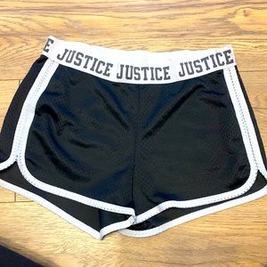 Girls size 10 Justice shorts